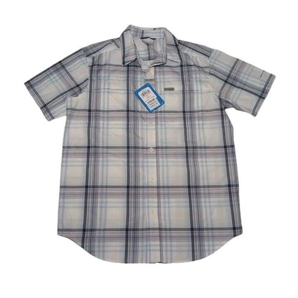 Columbia Men's Small Shirt New With Tags Omni-wick Short Sleeve Polyester Nylon - Picture 1 of 9